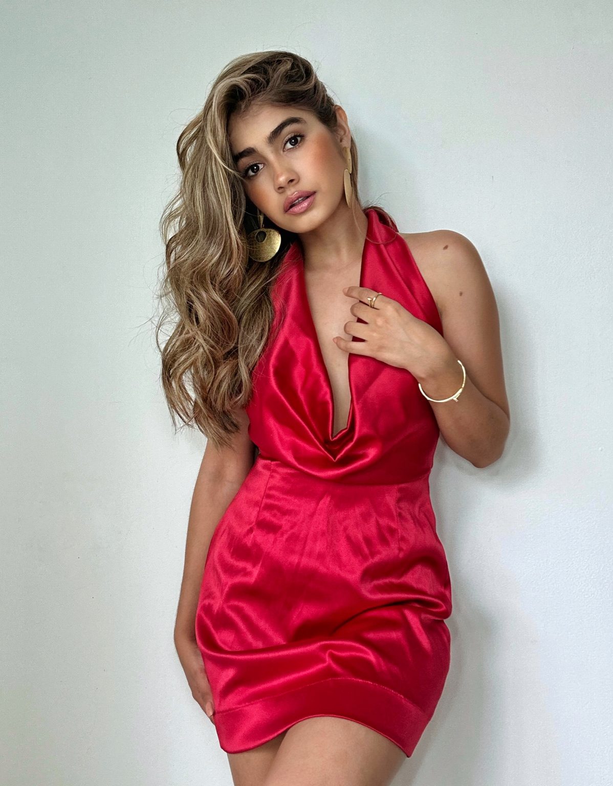 Dress satin - Image 5
