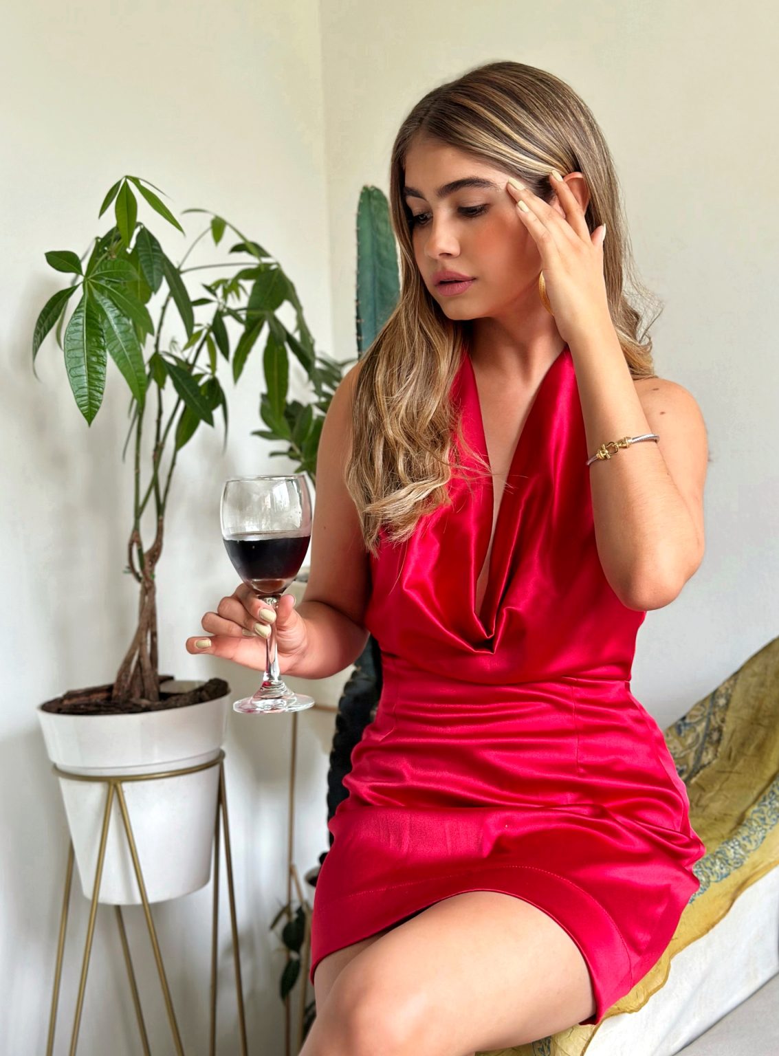 Dress satin - Image 11