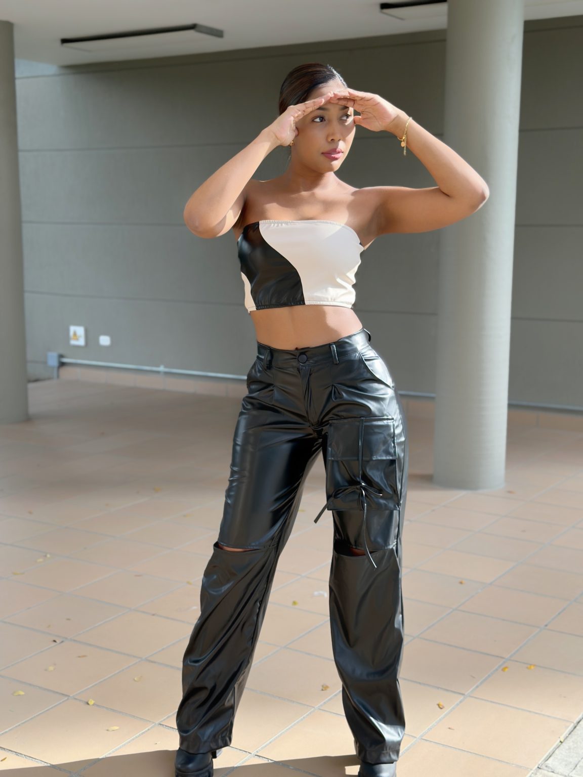 Crop top Paradise (Tela Cuerina) - Image 7